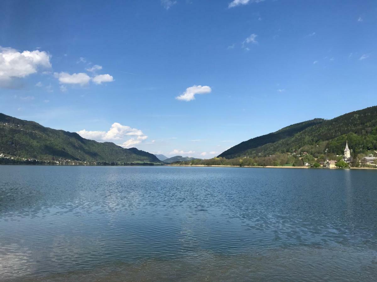 Ferienwohnung Villa Seeblick Bodensdorf Dış mekan fotoğraf